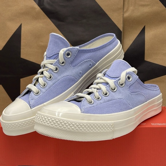Converse WMNS Chuck 70 Mule 'Serene Sapphire' A00539C Lavender Sneakers - Picture 4 of 16
